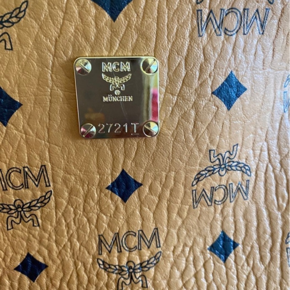 Mcm Medium Size Side Studded Backpack - image 2